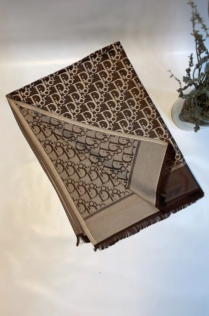 Dior Çift Taraflı Şal