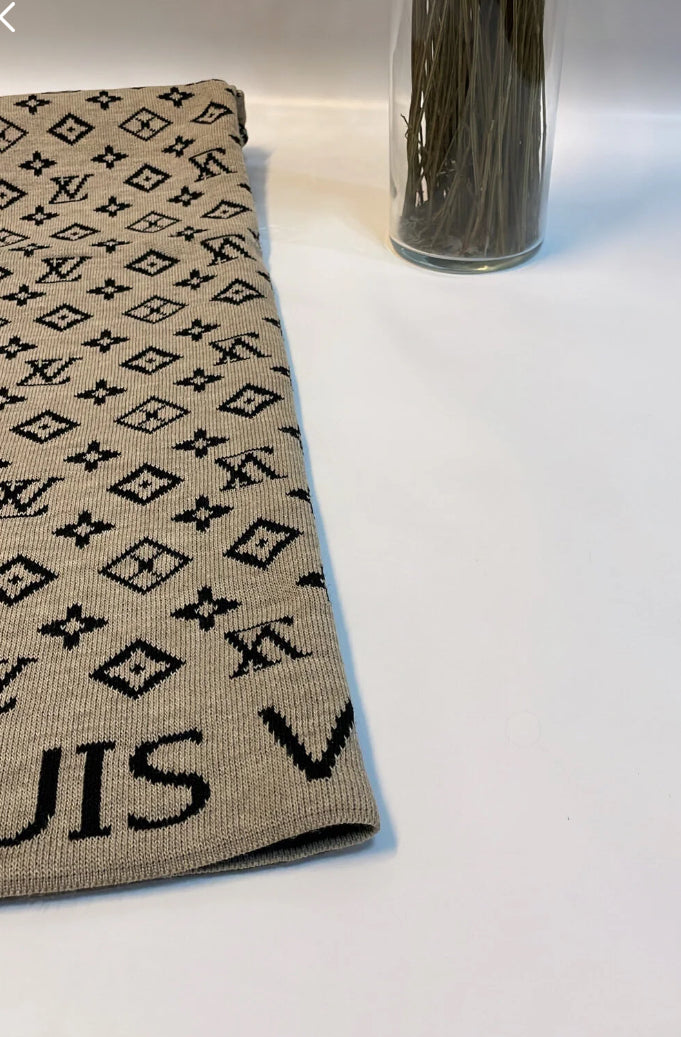 Louıs Vuitton Çift Taraflı Şal