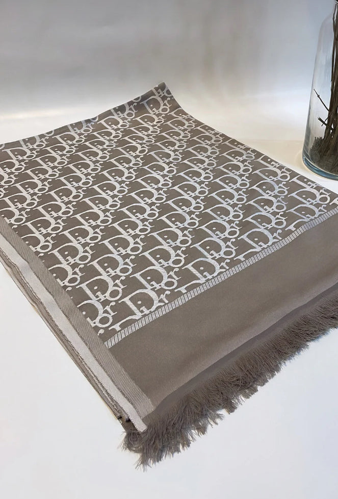 Dior Çift Taraflı Şal