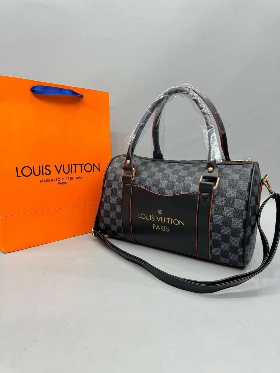 Louis Vuitton Siyah Monogram Desenli Mini Bavul