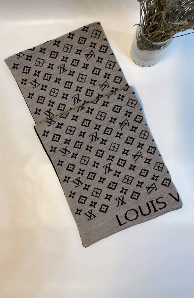 Louıs Vuitton Çift Tarafı Şal