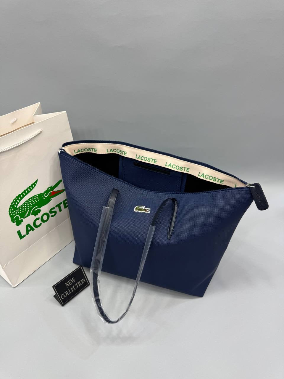 Lacoste Lacivert Kadın Omuz Çantası – Yeni Sezon