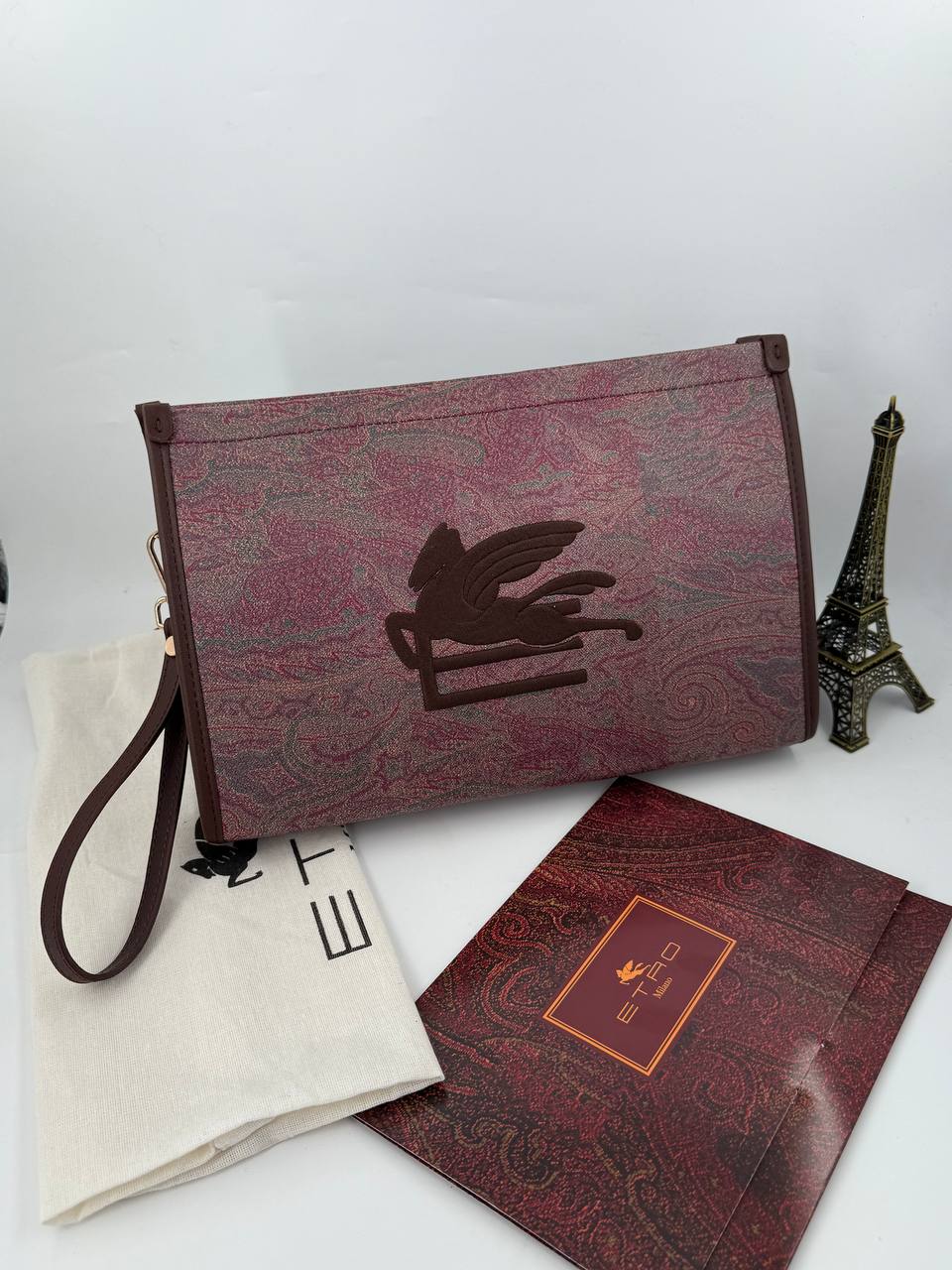 Etro Kahverengi Clucth