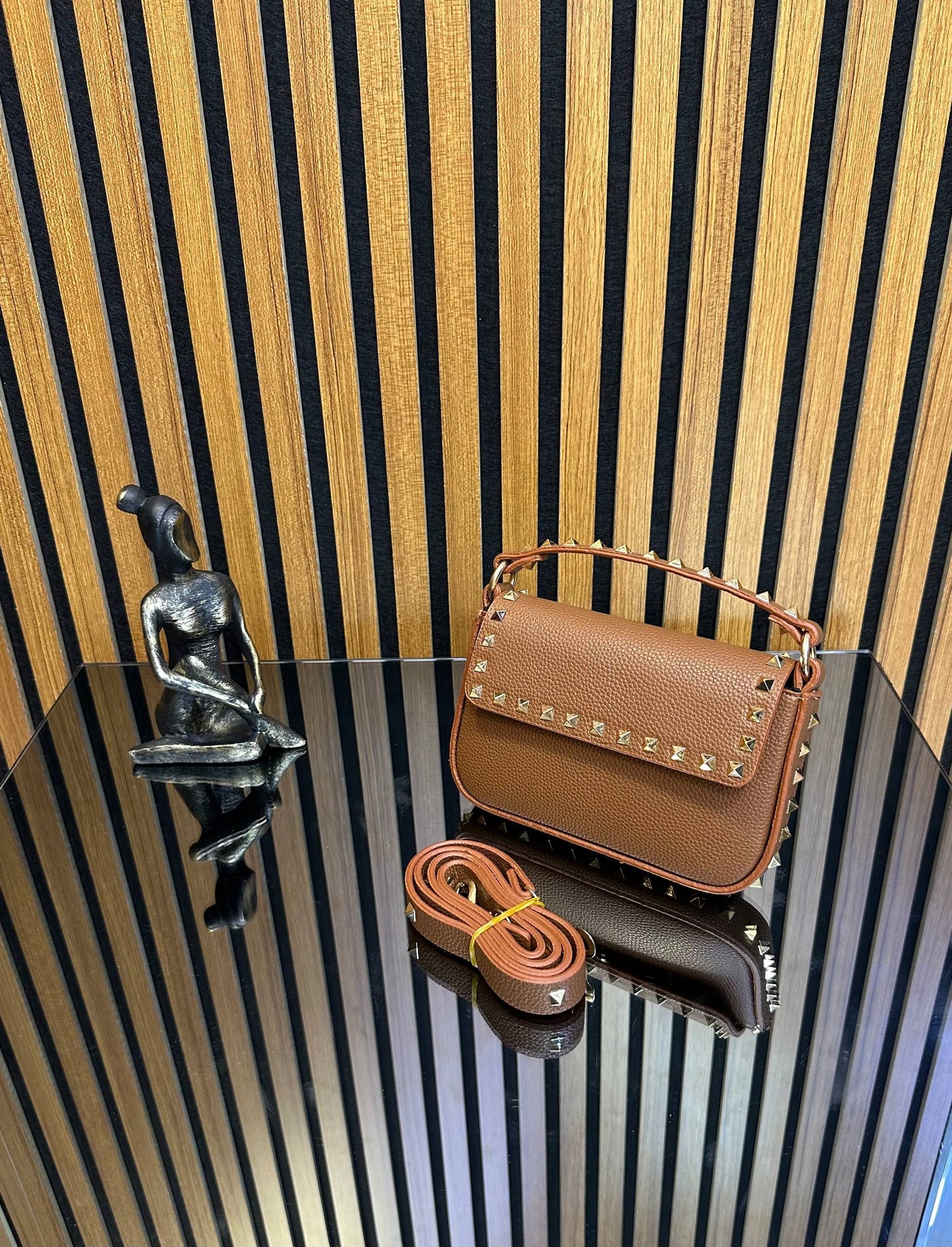 Valentino Rockstup Kahverengi