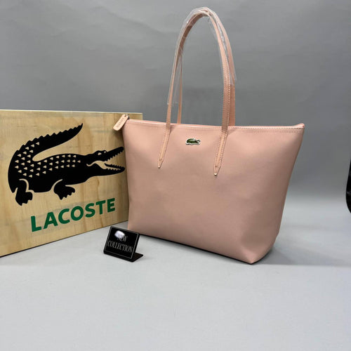 Lacoste Toz Pembe Kadın Omuz Çantası - Yeni Sezon