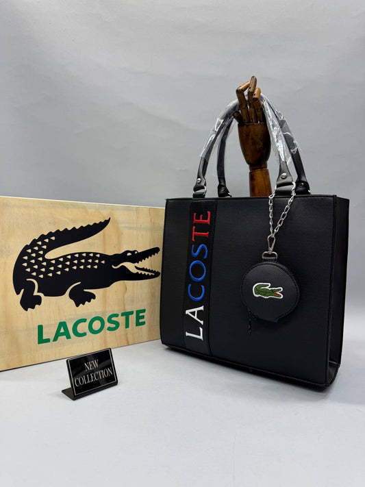 Lacoste Siyah Yeni Sezon Omuz Çantası