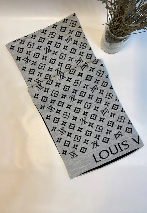 Louıs Vuitton Çift Tarafı Şal