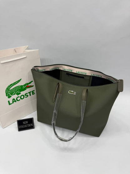 Lacoste Haki Kadın Omuz Çantası – Yeni Sezon