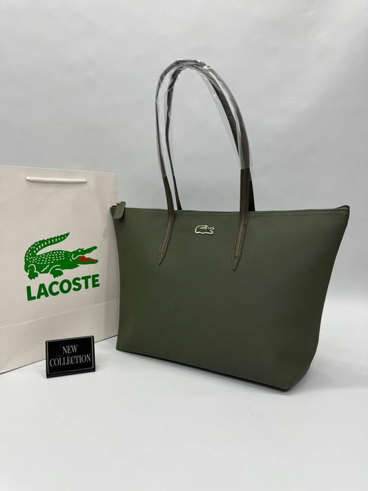 Lacoste Haki Kadın Omuz Çantası – Yeni Sezon
