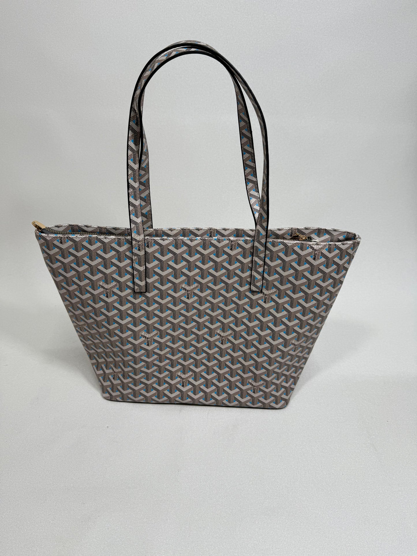 Goyard Mavi desenli Omuz Çantası