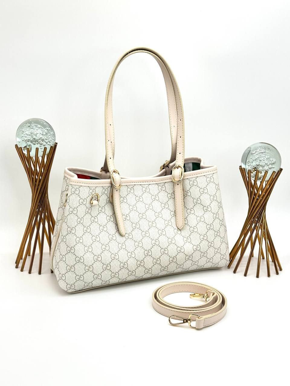 Gucci Giglio Tote Beyaz