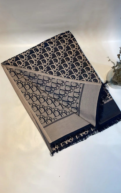 Dior Çift Taraflı Şal
