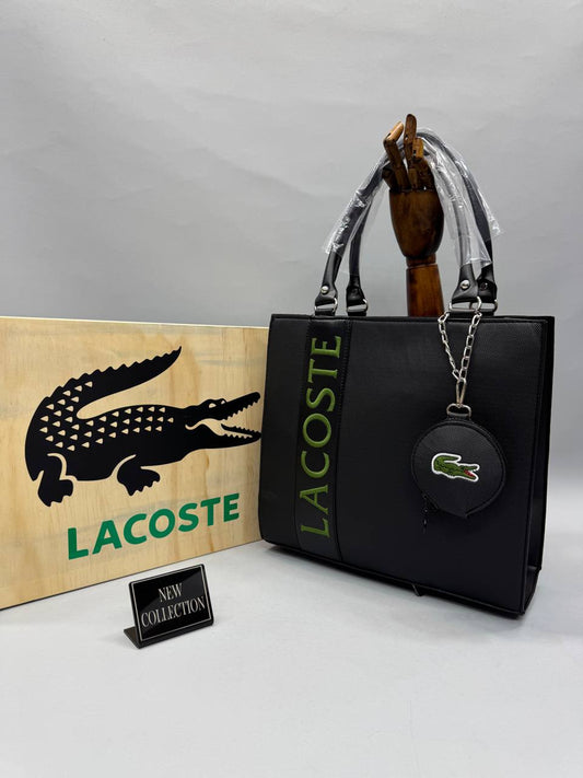 Lacoste Siyah Yeni Sezon Omuz Çantası