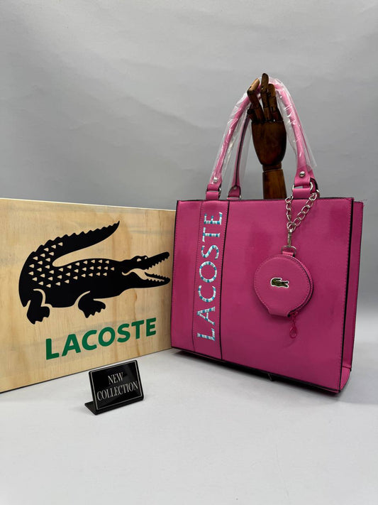 Lacoste Pembe Yeni Sezon Omuz Çantası