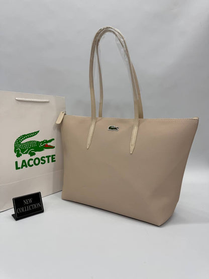 Lacoste Bej Kadın Omuz Çantası – Yeni Sezon