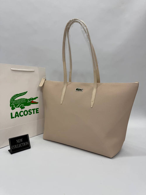 Lacoste Bej Kadın Omuz Çantası – Yeni Sezon