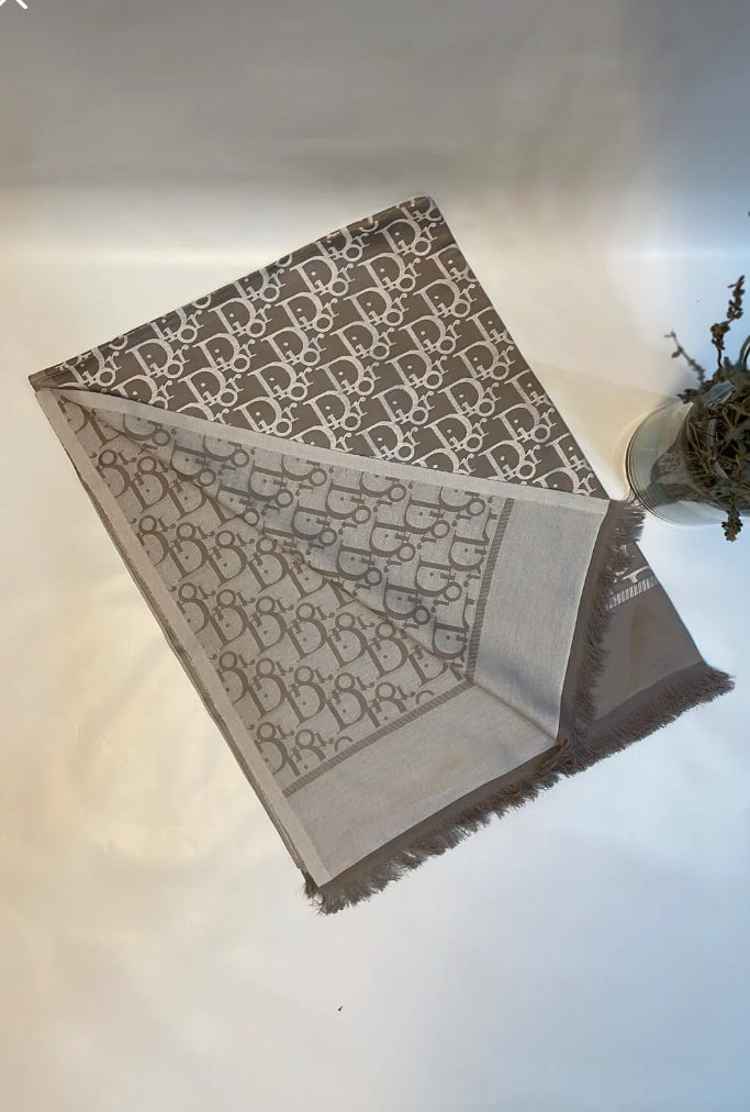 Dior Çift Taraflı Şal