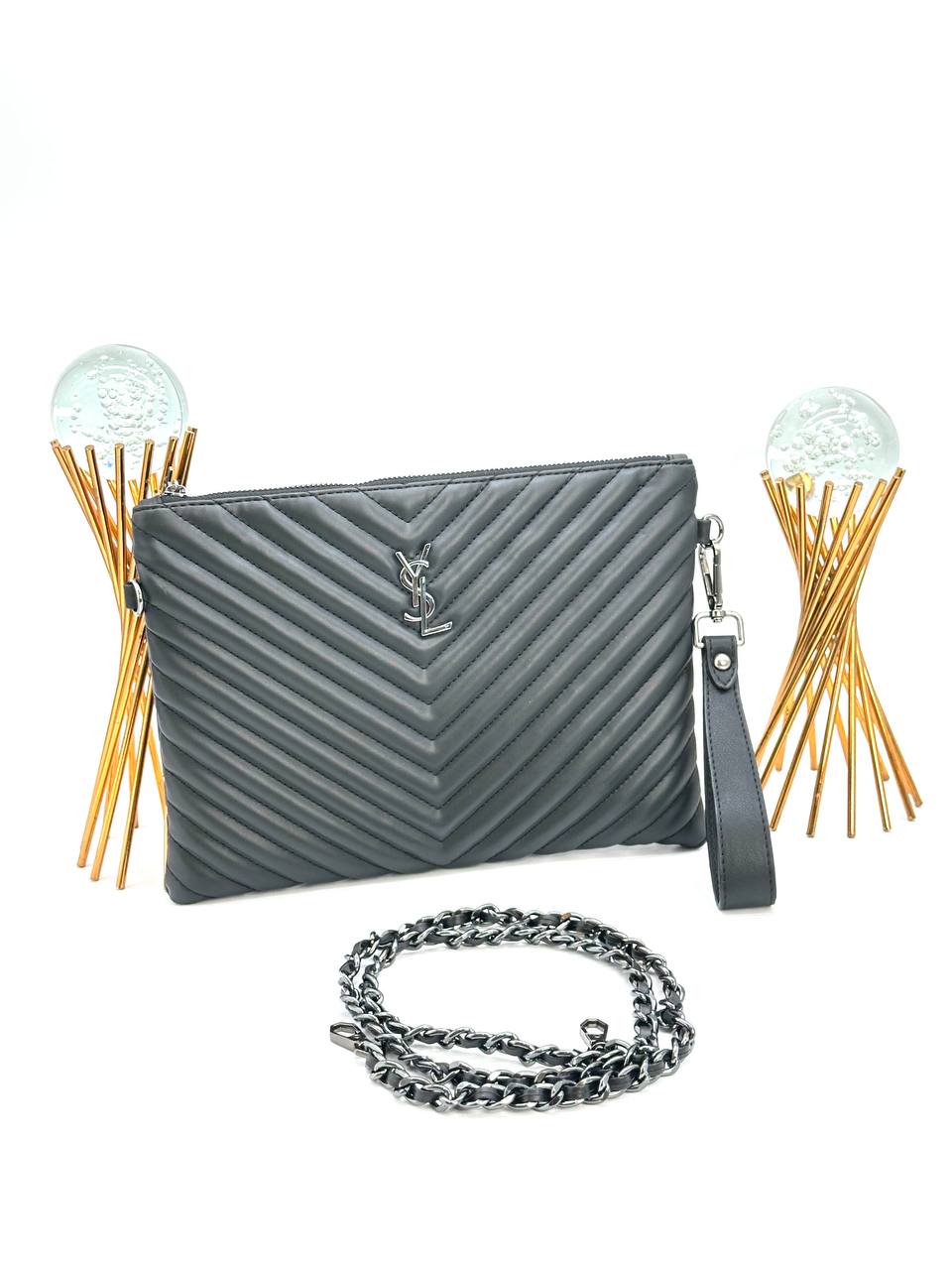 Yves Saint Laurent Siyah El Çantası