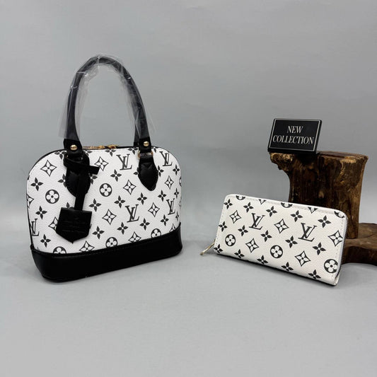 Louis Vuitton Monogram Desenli Çanta & Cüzdan Seti