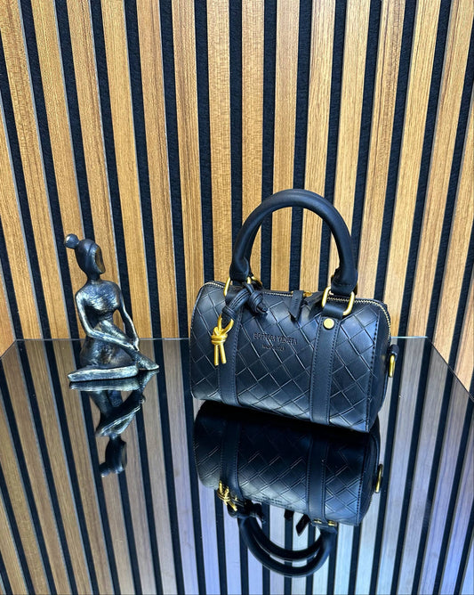 Bottega Venetta Siyah Mini Speedy