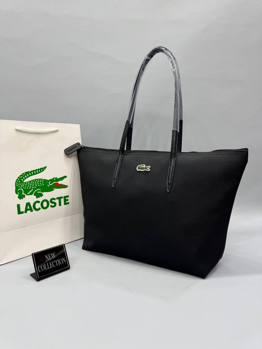 Lacoste Siyah Kadın Omuz Çantası – Yeni Sezon