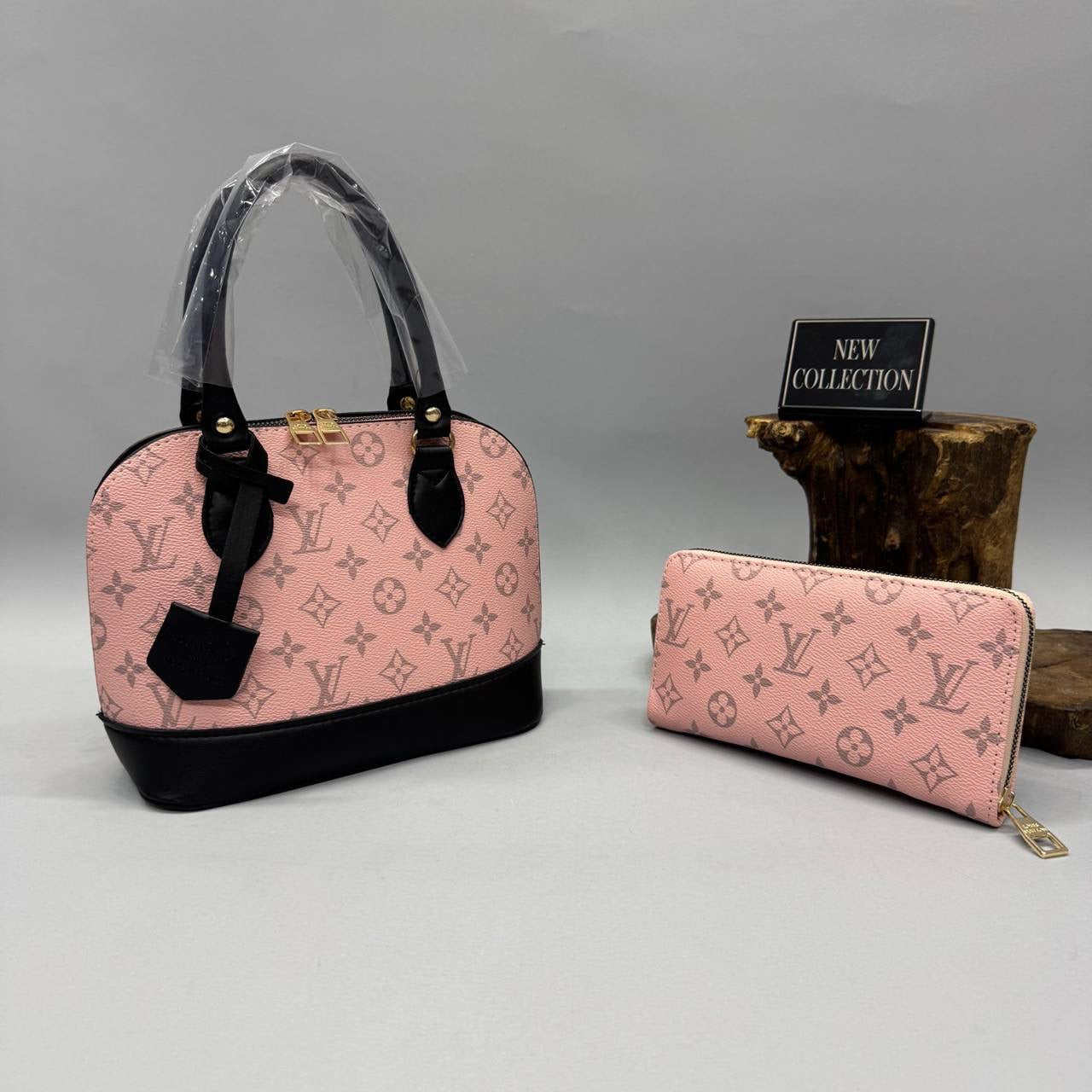 Louis Vuitton Monogram Desenli Çanta & Cüzdan Seti
