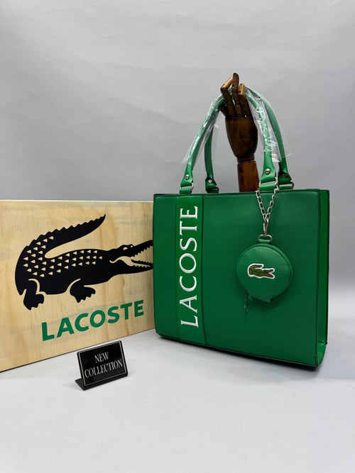 Lacoste Yeşil Yeni Sezon Omuz Çantası