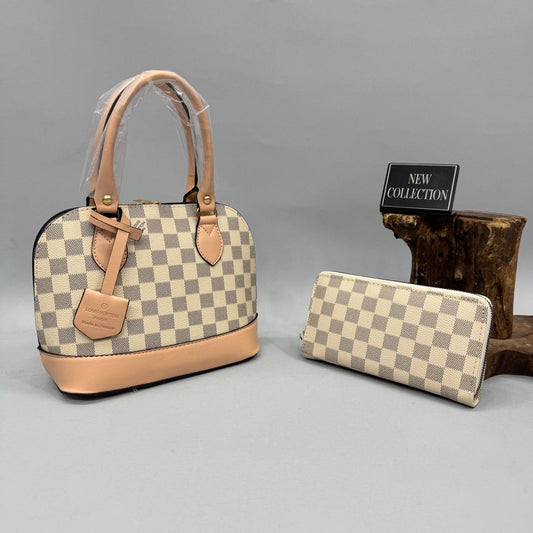 Louis Vuitton Monogram Desenli Çanta & Cüzdan Seti