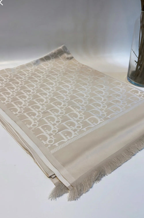 Dior Çift Taraflı Şal