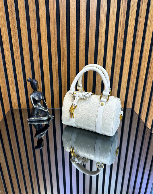 Bottega Venetta Krem Mini Speedy