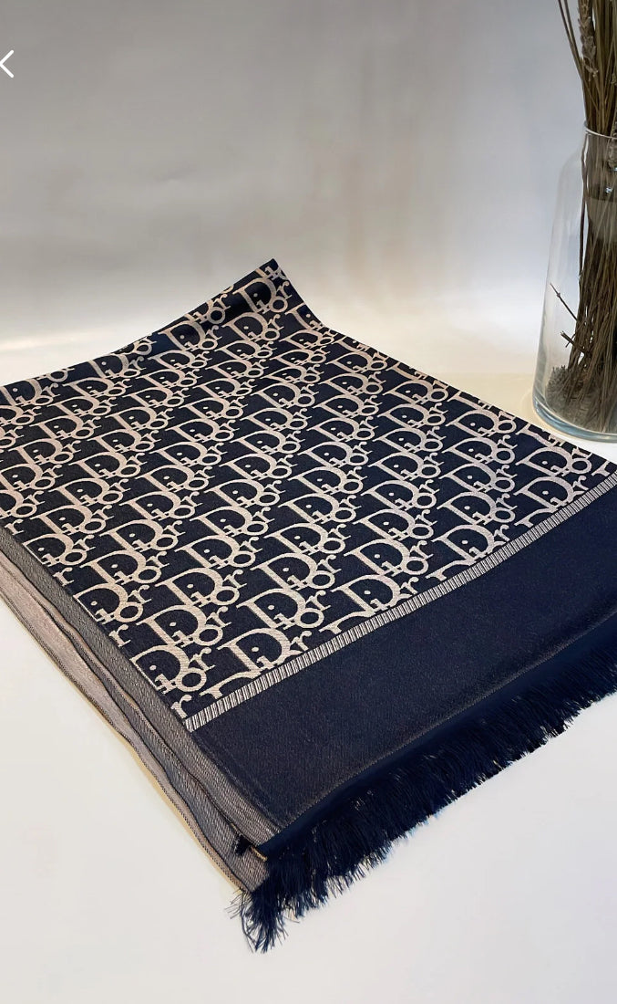 Dior Çift Taraflı Şal