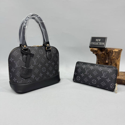Louis Vuitton Monogram Desenli Çanta & Cüzdan Seti