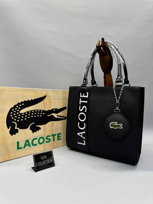 Lacoste Siyah Yeni Sezon Omuz Çantası