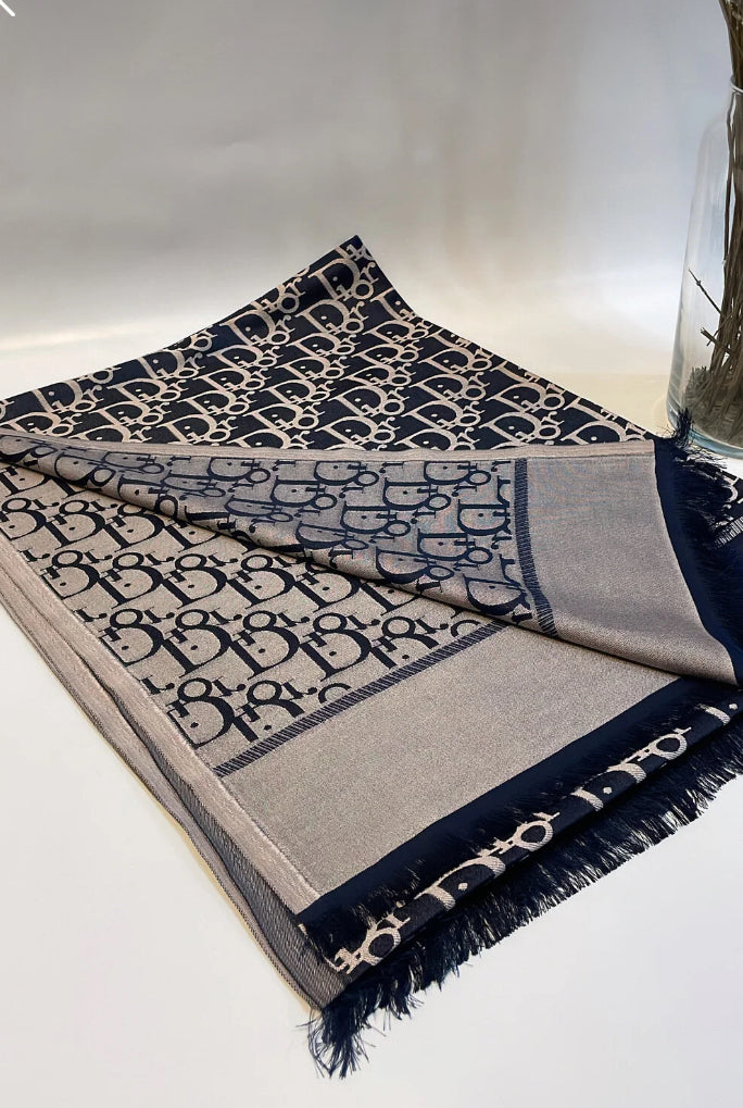 Dior Çift Taraflı Şal