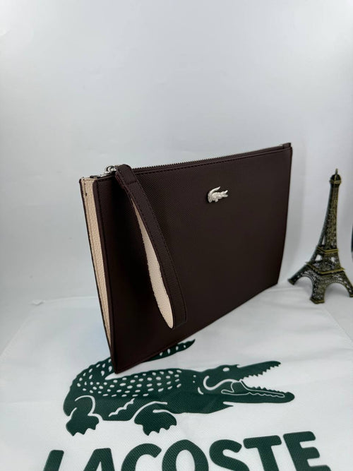 Lacoste Anna Kahverengi/Krem Clucth