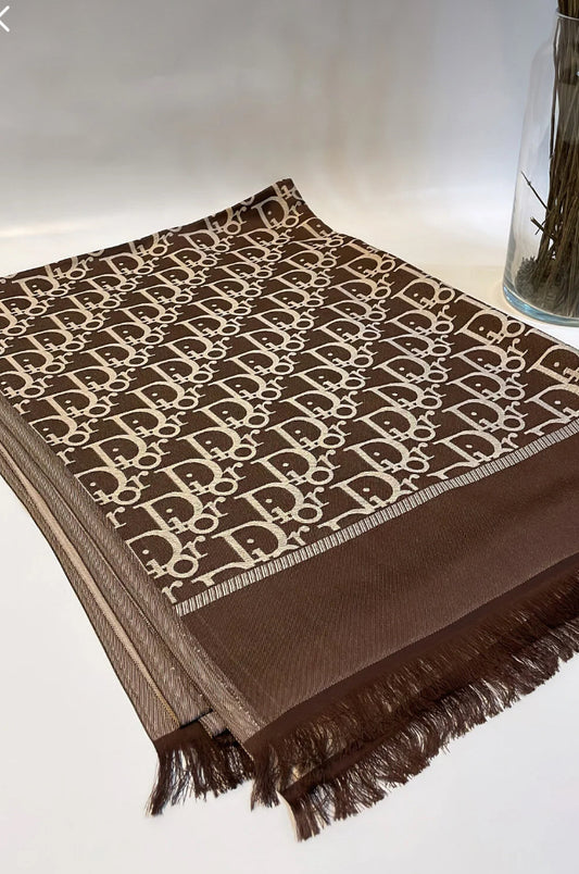 Dior Çift Taraflı Şal