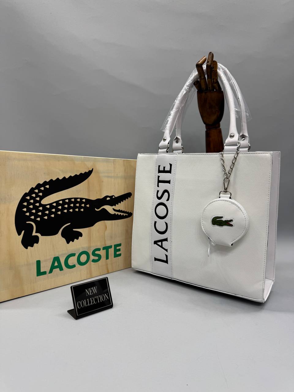 Lacoste Beyaz Yeni Sezon Omuz Çantası
