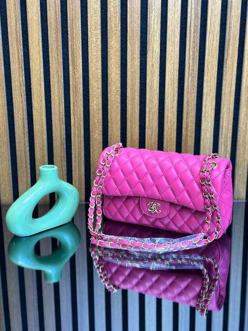 Chanel Pembe 2.55 El/Omuz çantası